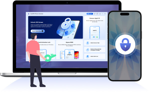 unlock iPhone Screen