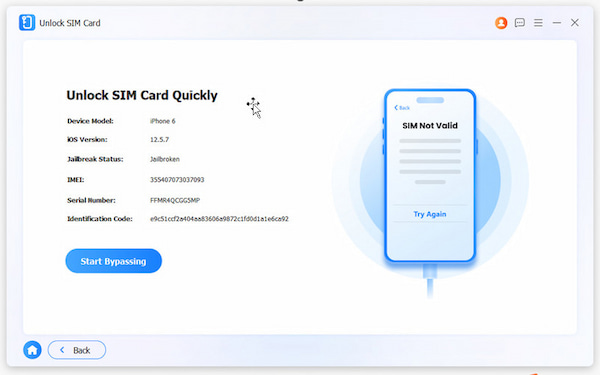 Unlock Sim Start Bypassing