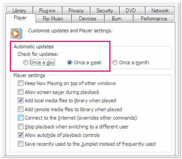 Update Necessary Codecs