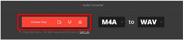 Upload M4a In Convertio