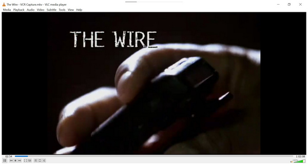 Vcr Captured Digitally