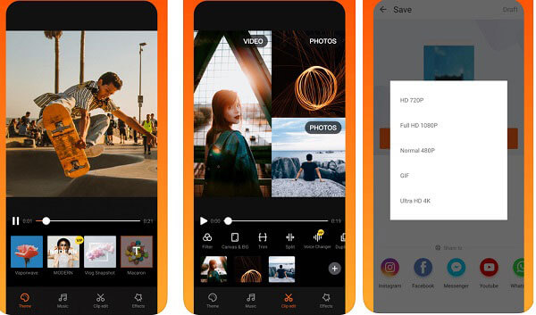 Vivavideo Merge Videos