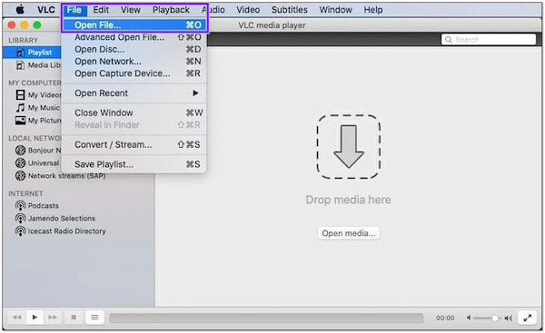VLC Media Player Mac File