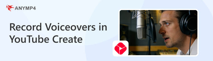 YouTube Create Record Voiceover